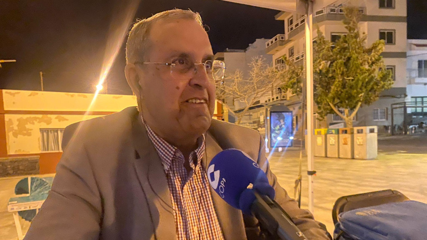 Juan Miguel Padrón, alcalde de El Pinar