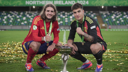 Raúl Jiménez, campeón de Europa Sub-19