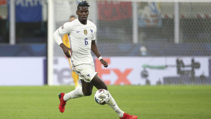 Paul Pogba, en la Nations League de 2021.