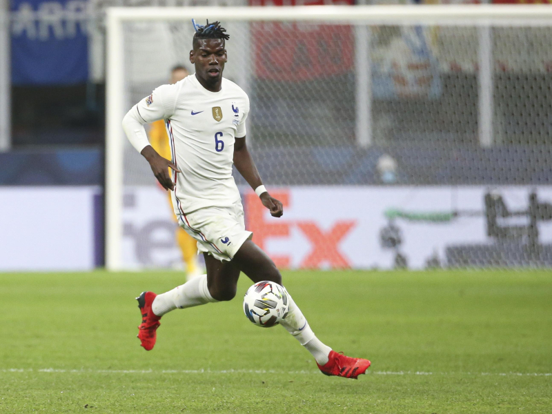 Paul Pogba, en la Nations League de 2021.