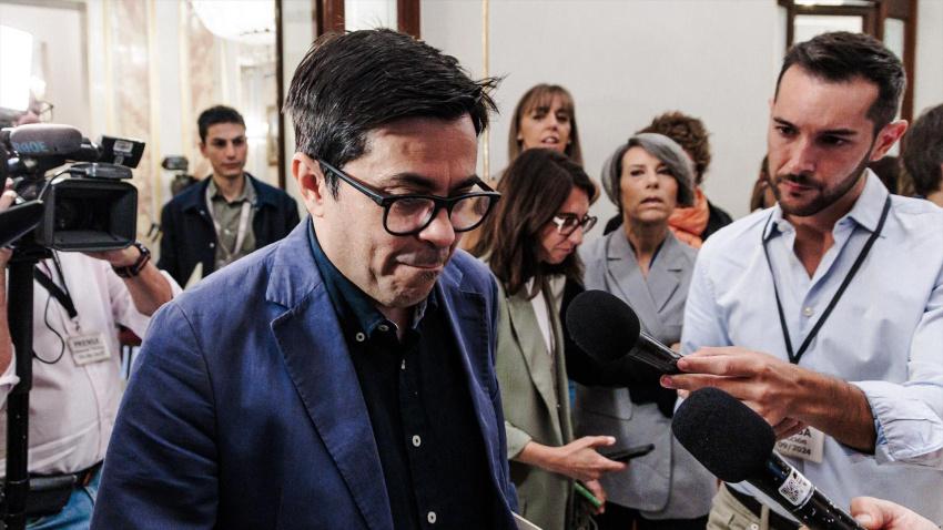 El secretario primero de la Mesa del Congreso, Gerardo Pisarello