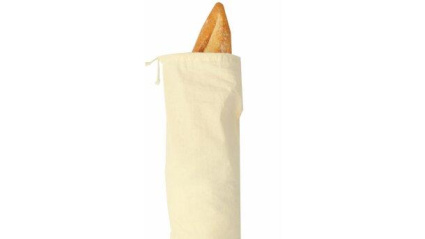Bolsa de tela para que el pan aguante mejor