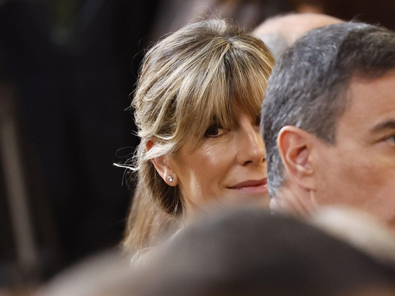 Begoña Gómez y Pedro Sánchez