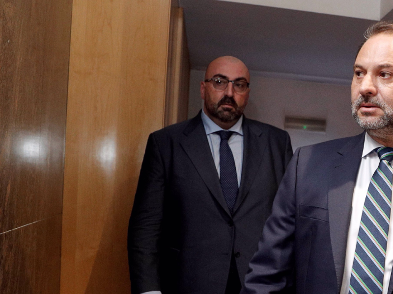 Koldo junto a Ábalos