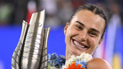 Sabalenka suma tres títulos consecutivos en Wuhan.