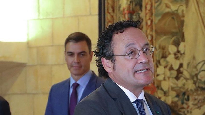 El nuevo Fiscal General del Estado, Álvaro García Ortiz, jura su nuevo cargo ante el Rey en el Palacio de la Almudaina, a 2 de agosto de 2022, en Palma de Mallorca
