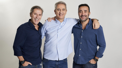 Paco González, Manolo Lama y Juanma Castaño son los líderes de la radio deportiva