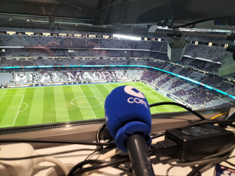 Tiempo de Juego en el Santiago Bernabéu.