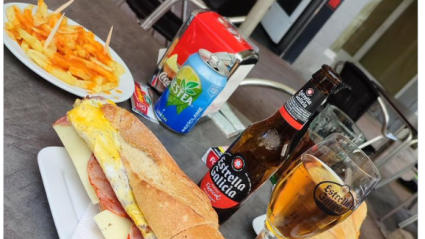 El menú de este bar de Pontevedra