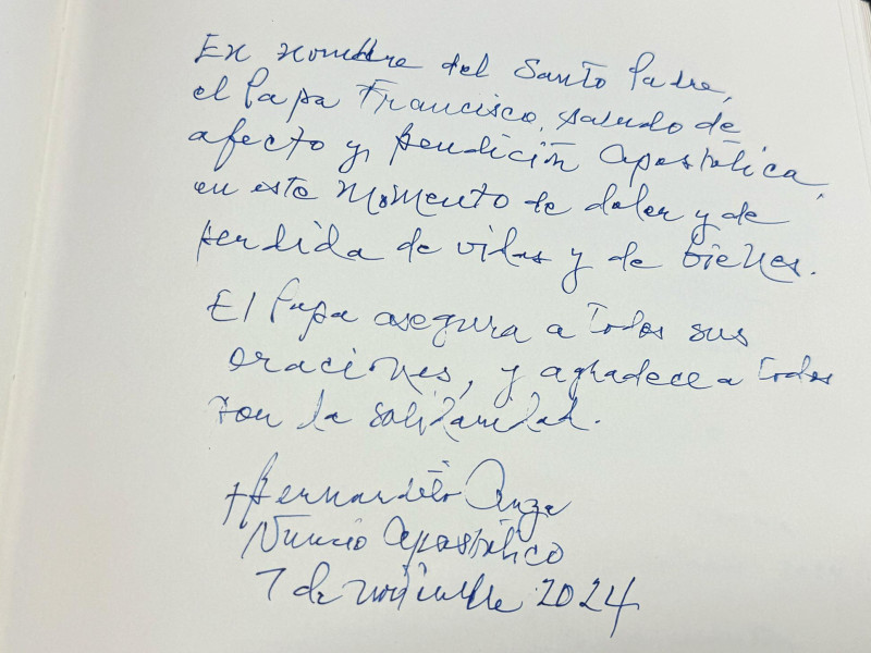 Carta del Papa a Valencia