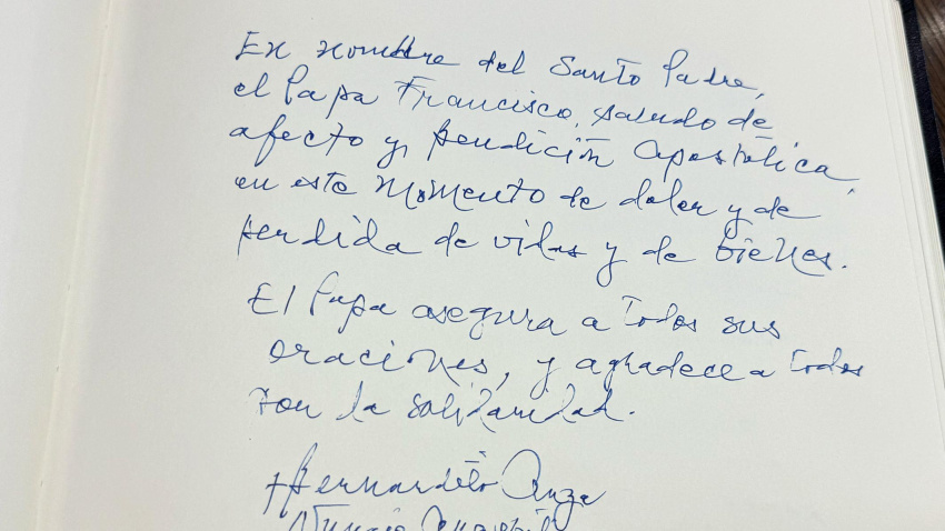 Carta del Papa a Valencia