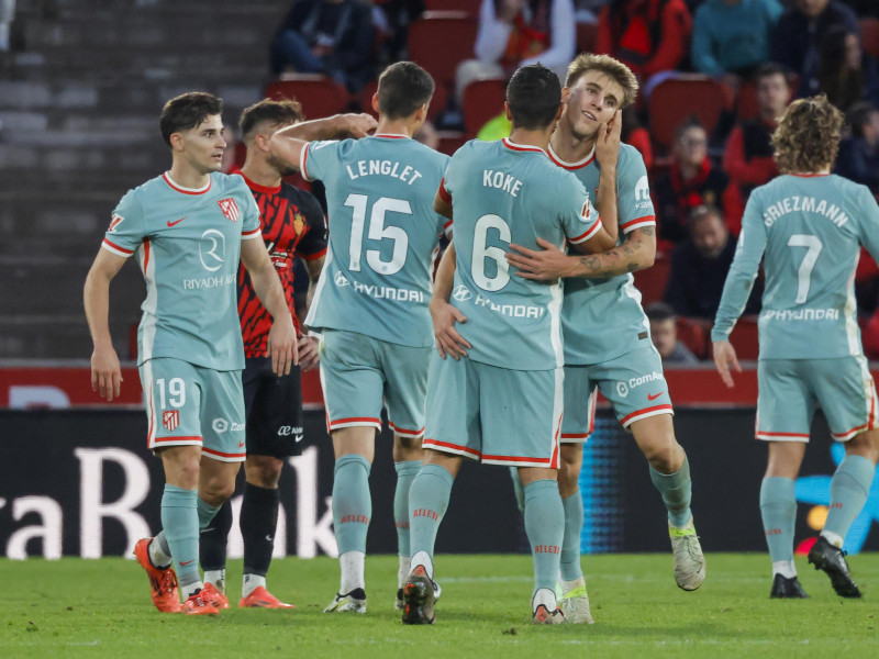 Gol del Atlético ante el Mallorca