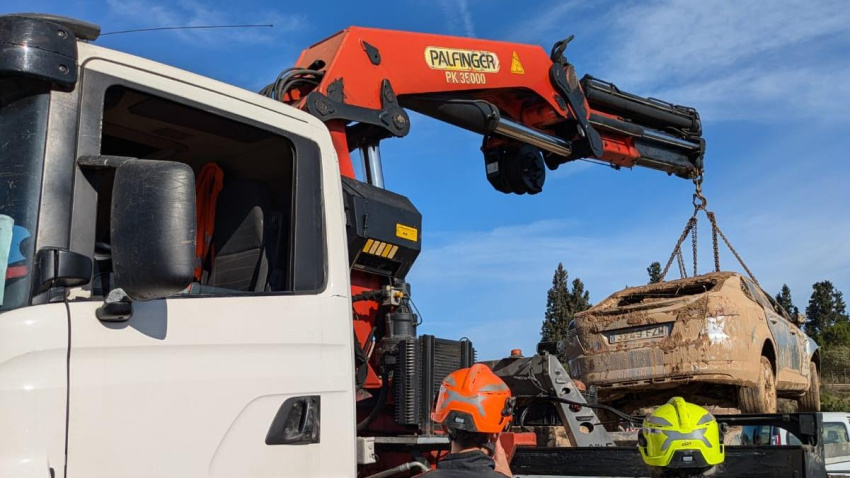 Los Bomberos de Ponferrada en la DANA que ha sufrido Valencia