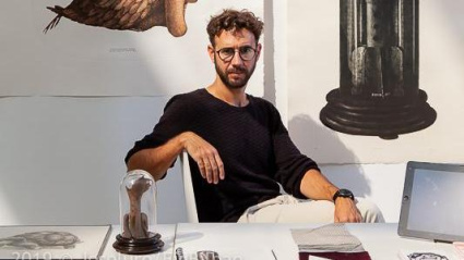 El artista urbano Jesús Mateos Brea