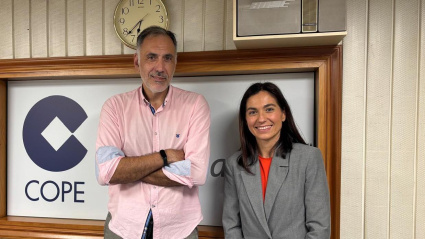 Raúl Villa y Paula Pájaro en COPE Ferrol