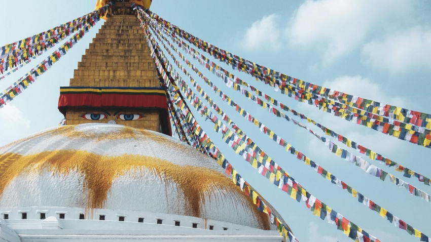 En Nepal los templos tienen muchísima importancia y son preciosos