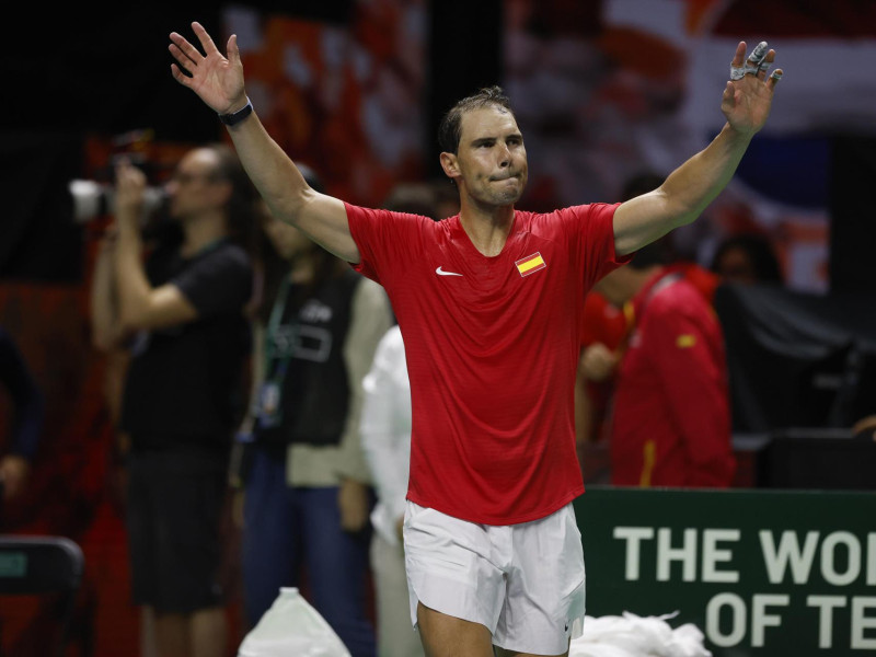 Rafa Nadal se despide de la afición