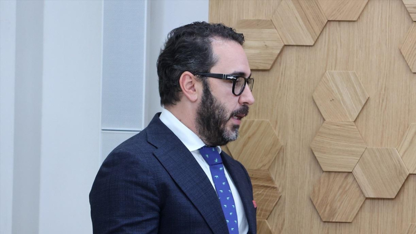 El presidente del Zamora CF, Víctor de Aldama, a su llegada para comparecer ante la comisión no permanente de investigación en el Parlament balear, a 20 de mayo de 2024, en Palma de Mallorca, Mallorca, Baleares