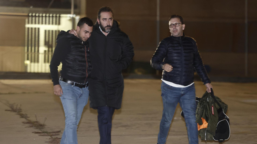 El empresario Víctor de Aldama hace declaraciones tras salir en libertad de la cárcel de Soto del Real