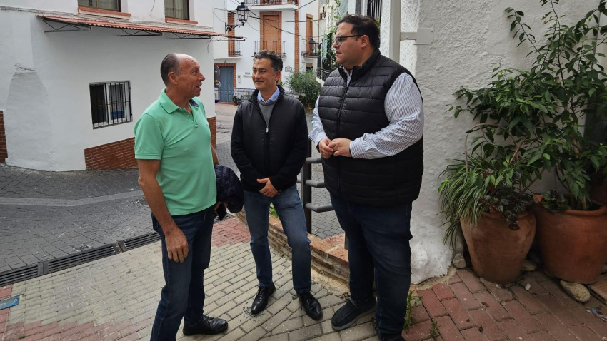 Visita a la Calle Estación de Otívar