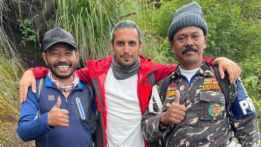 Una de las mejores cosas del viaje han sido las personas con las que se han cruzado