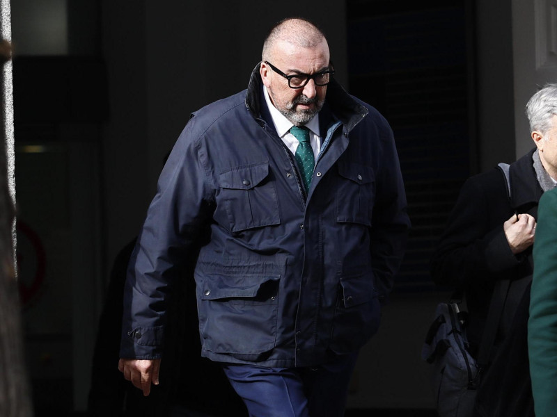 Koldo García a su salida del Tribunal Supremo
