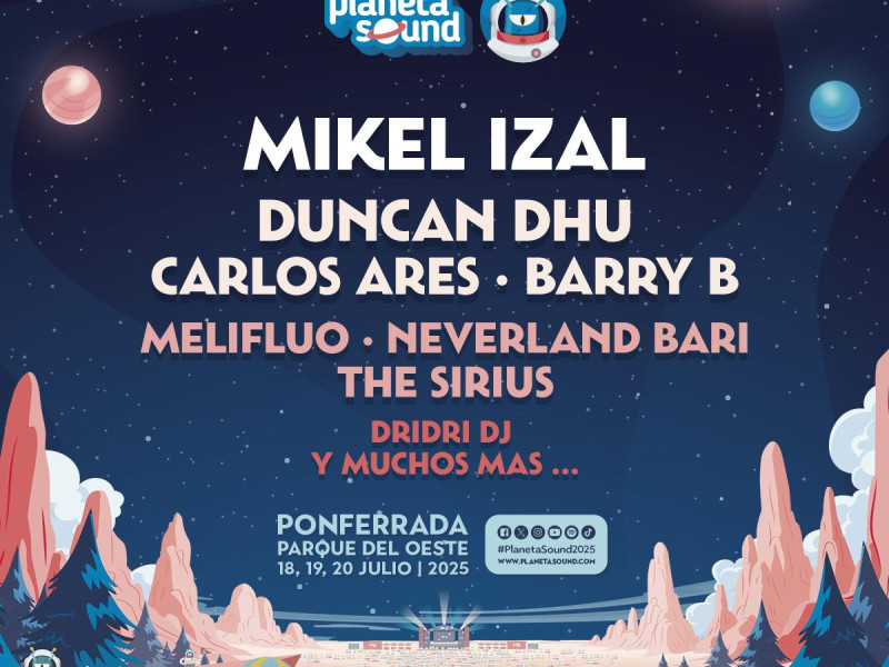 Cartel Planeta Sound 2025