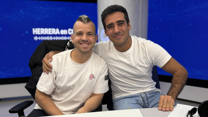 Dabiz Muñoz con Alberto Herrera en 'Herrera en COPE'