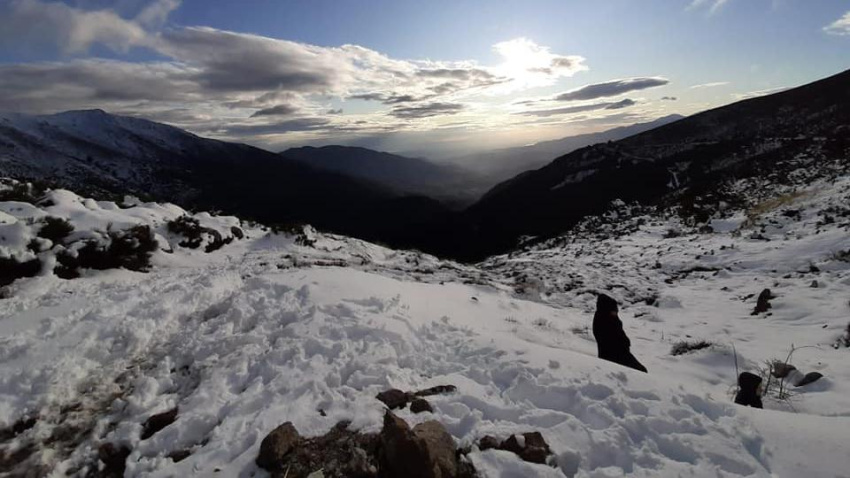Una de las incursiones de Javier Méndez con "Senderismo a la Carta"
