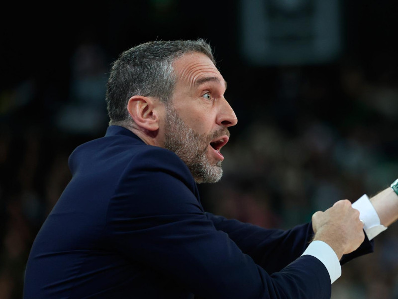 Ibon Navarro, entrenador de Unicaja