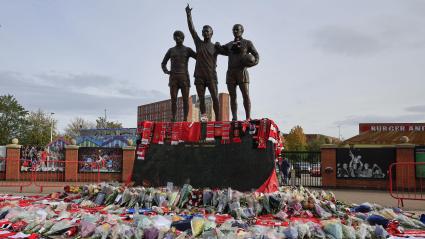 Bobby Charlton, George Best y Dennis Law formaban la Santísima Trinidad del United.