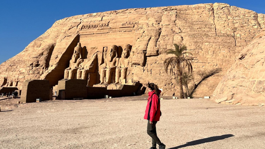 Una de las maravillosas fotos de nuestros findenautas en Egipto