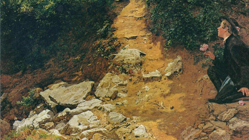 Waldmuller Ferdinand Georg - Die Erwartete