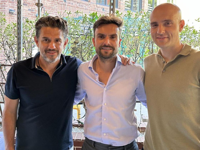 Alejandro Irarragorri, Rubén Albés y David Guerra