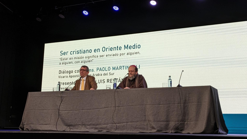 Paolo Martinelli es la persona encargada de velar por los intereses de los cristianos en Arabia del Sur