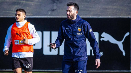 El técnico prepara a conciencia el choque ante el Celta