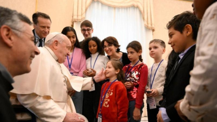 El Papa Francisco en su discurso: "Son precisamente los jóvenes los que luchan por encontrar esperanza en sí mismos"