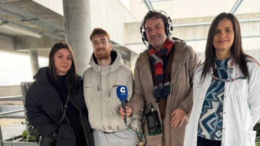 Rebeca, la mujer de Toni, lleva a Cata y Togo todos los días al hospital