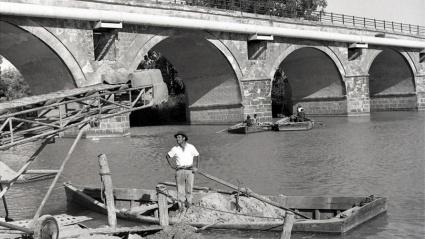 Foto histórica del Puente de Cartuja