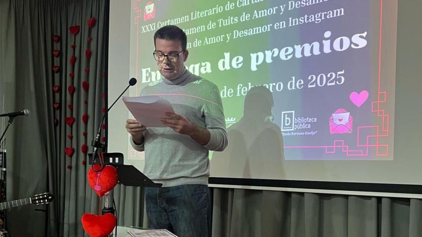David Casado se alza con el primer premio del XXXI Certamen de Cartas de Amor y Desamor de Almuñécar
