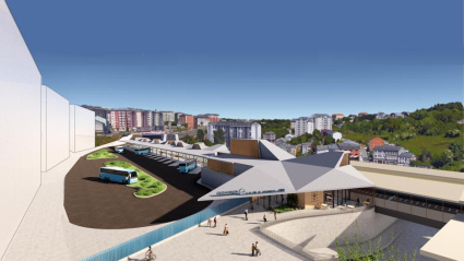 Proyecto de la nueva intermodal de Lugo