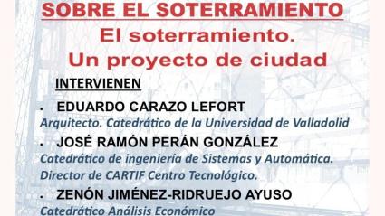Debate sobre el soterramiento en la Universidad de Valladolid