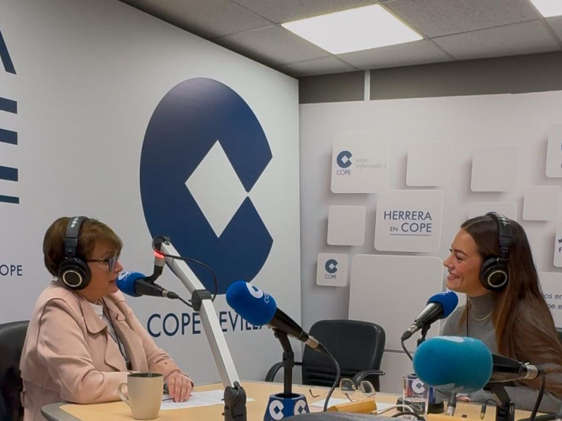 Lucía Benavides en Cope Sevilla