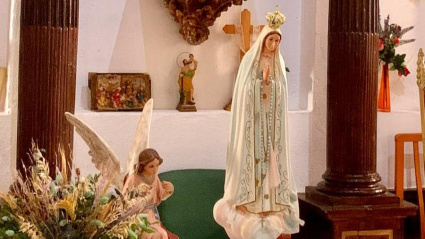 Virgen de Fátima, en su ermita de Dosbarrios