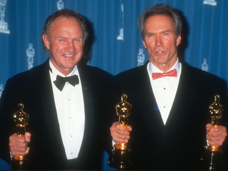 Gene Hackman y Clint Eastwood 1993