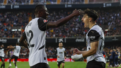 Diego López adelantó al equipo en los primeros minutos