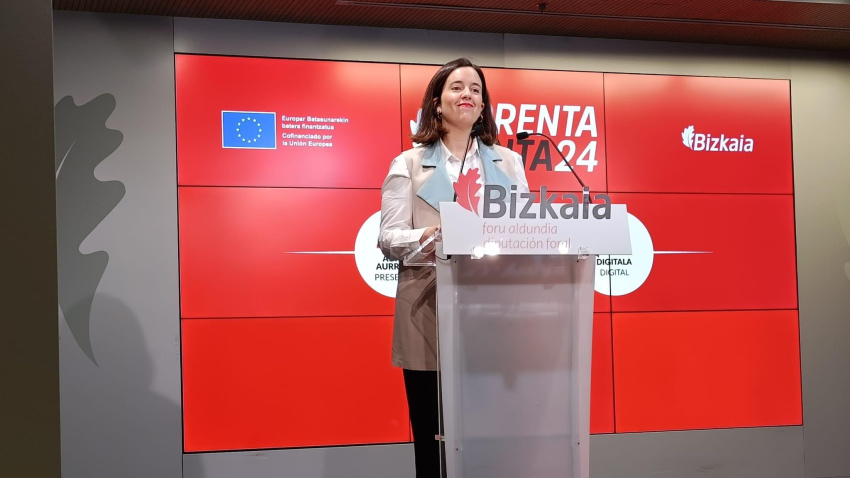 Itxaso Berrojalbiz, diputada de Hacienda y Finanzas