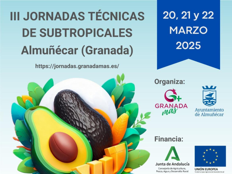 El sector agrícola se reúne en Almuñécar en las III Jornadas Técnicas de Subtropicales