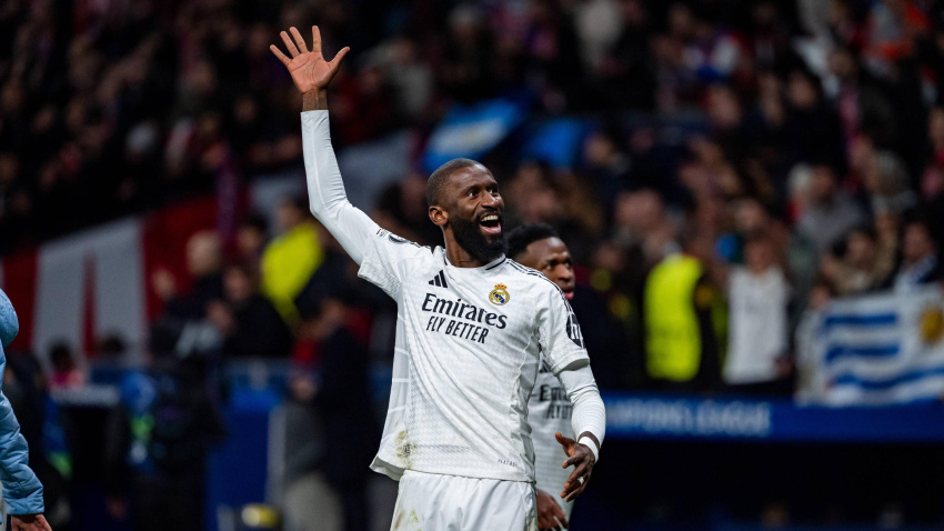 Rudiger celebra el pase a cuartos de final