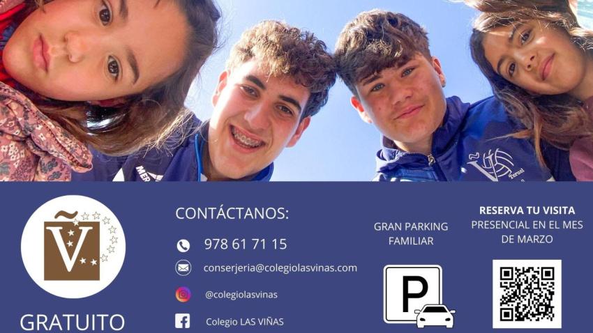 El Colegio Las Viñas de Teruel empieza sus jornadas de puertas abiertas